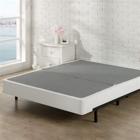 ZINUS No Assembly Metal Box Spring, 7.5 Inch White Mattress 